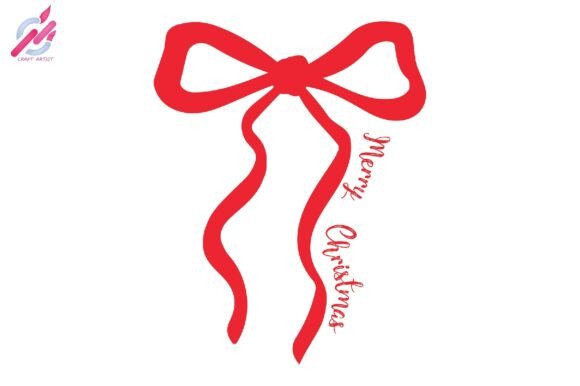 Download Merry Christmas Bow Svg - Christmas bow svg Collection