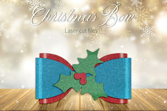 Download Christmas Bow Svg, Hair Bow Template - Christmas bow svg Collection